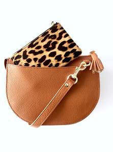 Black Friday Specials On Selected Styles: SALE LULU LUXE - HARPER CROSSBODY BAG TAN