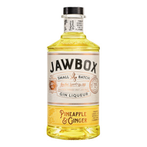 Liquor: Jawbox Pineapple & Ginger Gin Liqueur 700ml