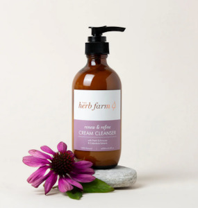 The Herb Farm: Renew & Refine Cream Cleanser 200ml