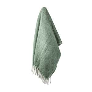 Lulu Throw // Moss Green