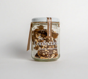 The Confectionist Milk Chocolate & Peanut Toffee | 85g Jar