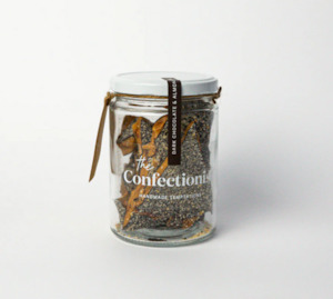 The Confectionist Dark Chocolate & Almond Toffee | 200g Jar (Large)