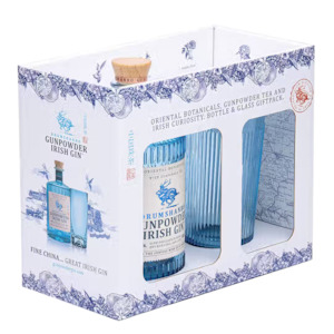 Gift Boxes: Drumshanbo Gunpowder Irish Gin Gift Pack 700ml