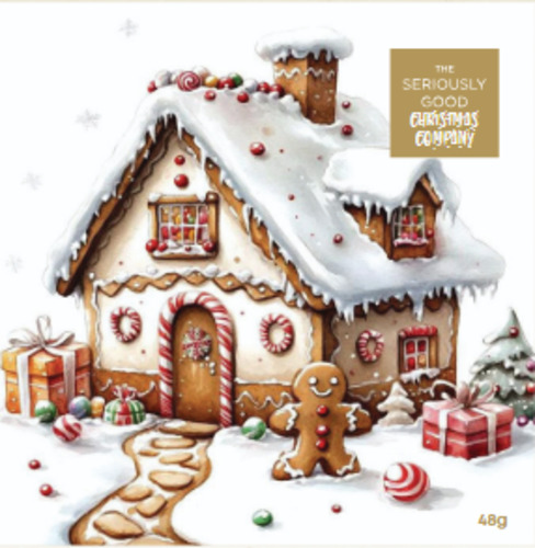 Gingerbread House - 4 Piece Chocolate Box