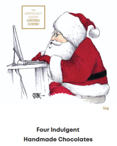 Build A Box: Tech Santa - 4 Piece Chocolate Box