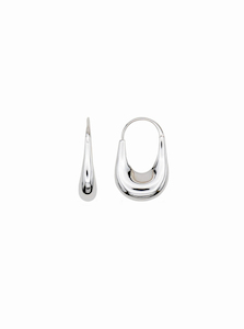 Products: THE JUG sterling silver hoop earrings Lulu's Collective