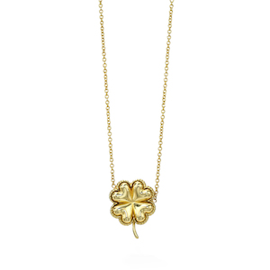PETITE CLOVER pendant necklace Lulu's Collective