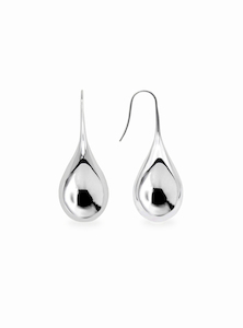 LARGE DROP sterling silver earrings Lulu's Collective
