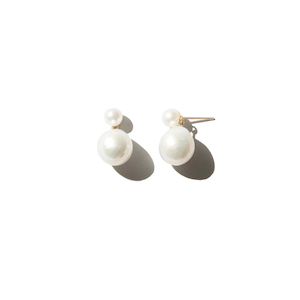 BAROQUE PEARL DROP 14 - carat gold earrings Lulu's Collective