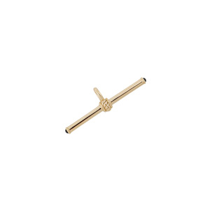 Products: GOLD AND SAPPHIRE T-BAR 14-carat gold charm - Lulu's Collective Designer Jewellery Online NZ