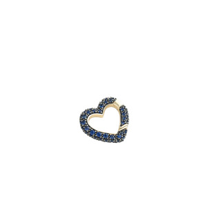 Products: THE SAPPHIRE LOVE CONNECTION 14-carat gold connector/charm holder - Lulu's Collective Designer Jewellery Online NZ