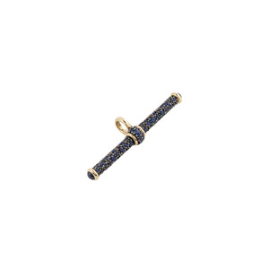 Products: SAPPHIRE T-BAR 14-carat gold charm - Lulu's Collective Designer Jewellery Online NZ
