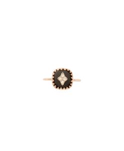 PIERROT pink gold and diamond ring - Lulu's Collective Designer Jewellery Online NZ