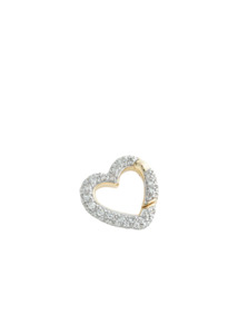 Products: THE DIAMOND LOVE CONNECTION 14-carat gold connector/charm holder - Lulu's Collective Designer Jewellery Online NZ