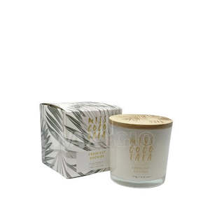 Gift: Miss Coco Lala Coconut Wax Jar Candle 100g (Fresh Cut Orchids) - WAXGLO