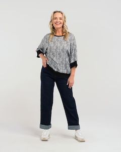 Florence Top - Floral Check - SEDUCE