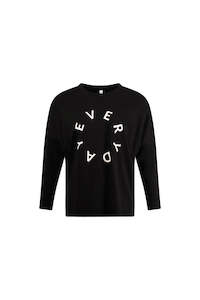 Tops: Everyday Top Black - LEMON TREE