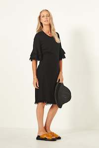 Lumas Hot Special: Lurdes Dress - Black - LEMON TREE