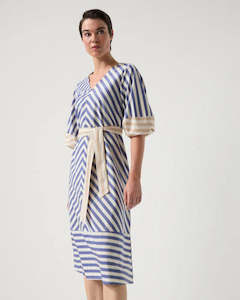 New Arrivals: Spliced Stripe Dress - MARCO POLO