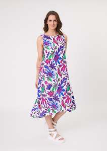 Back In Stock: Ana Dress - Floral Print - LEMON TREE