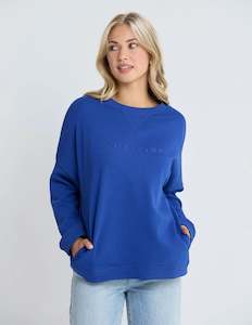 Best Sellers: Newport Pocket Crew - Cobalt Blue - STELLA & GEMMA