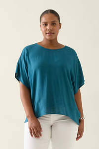 New Arrivals: Ingrid Relaxed Top - Baltic - ISLE OF MINE