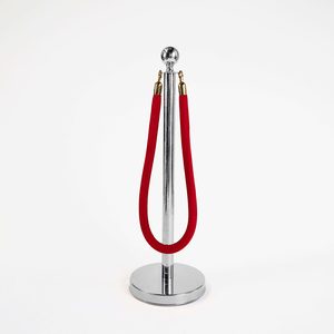 Products: Stanchion Barriers – Silver