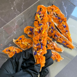 Products: Sweet Potato Chicken Puff Lummy Pet Bakery