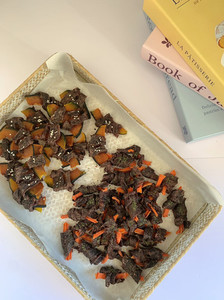 Beef Warpped with Pumpkin/Carrot Lummy Pet Bakery