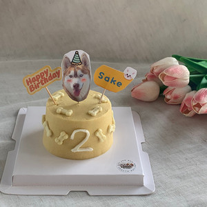 Products: Lummy Signature Bone Cake 100% Meat Base Lummy Pet Bakery