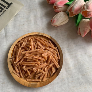 Products: Chicken & Salmon Micro-Strips Specially for Cats (Dogs Love Them Too ) Lummy Pet Bakery