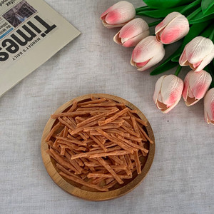 Products: Chicken & Salmon Micro-Strips Specially for Cats (Dogs Love Them Too ) Lummy Pet Bakery