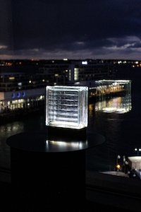 Glass Block Lamp - Lumo Bloc Lamps