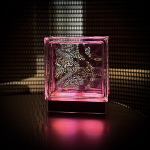 glass block lamp - Lumo Bloc Lamps