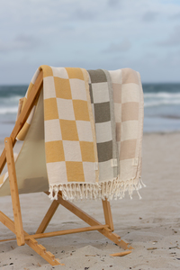 Multi-Use Blanket Towel Natural