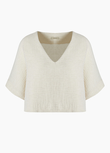 Crinkle Crop Top