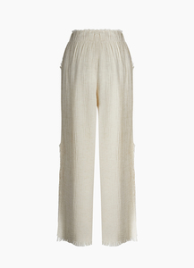 Crinkle Slit Pants