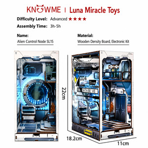 MONI Spaceport Wooden 3D Book stand