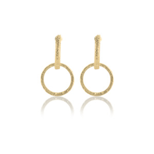 Support Earrings - Gold