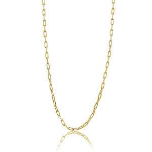 Long Beach Link Chain - Gold