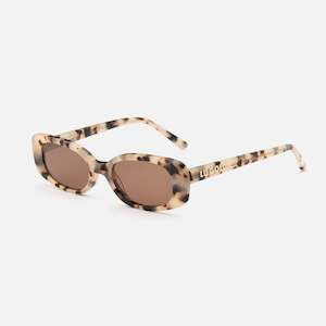 Lu Goldie - Solene Choc Tort Sunglasses