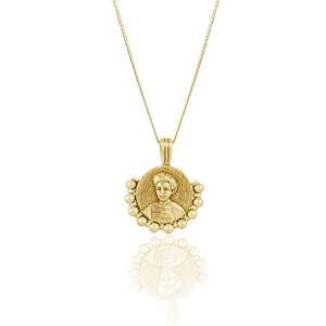 Kate Sheppard Pendant for Independence Necklace - Gold