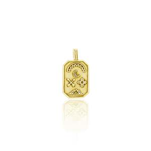 Power Pendant for Abundance - CHARM ONLY - Gold