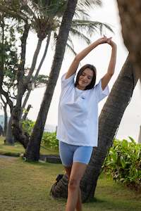 Sunshine Lagi Oversized Tee *Limited Edition* - Organic Cotton - Coconut