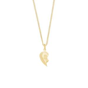 BFF Broken Heart Necklace SINGLE - Gold