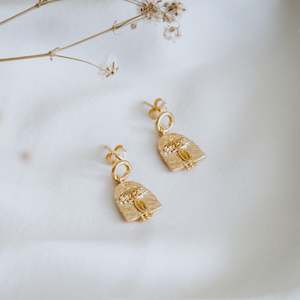 Arnhem X Luna Rose: Arnhem x Luna & Rose - Here Comes the Sun Earrings - GOLD