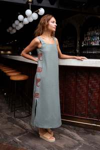 Island Clothing: POPPY DRESS - Agave