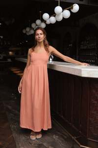 JASMINE DRESS - Vintage Blush