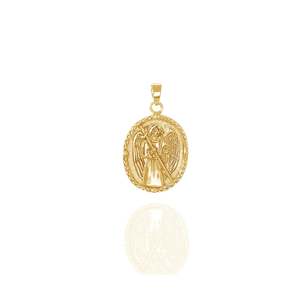 SOLID GOLD St Raphael - Saint of Doctors & Nurses - CHARM ONLY