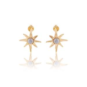 I told the stars about you Earrings - Tahnee Kelland x Luna & Rose - Gold